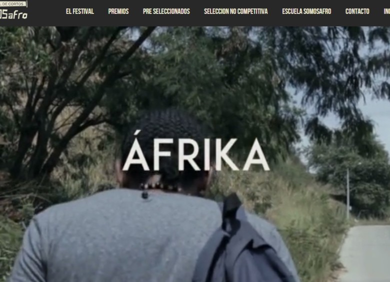 Áfrika es un corto colombiano que participa en el Festival. FOTO Cortesía