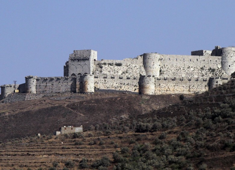 Los insurgentes también tomaron el castillo de las cruzadas Crac des Chevaliers, de 900 años de antigüedad, que fue recuperado en marzo por el Ejército tras meses de bombardeos. FOTO AFP