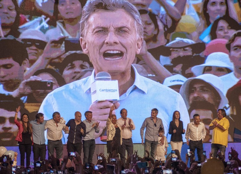 El empresario y expresidente del club de fútbol Boca Juniors relevará a Cristina Fernández. FOTO AFP