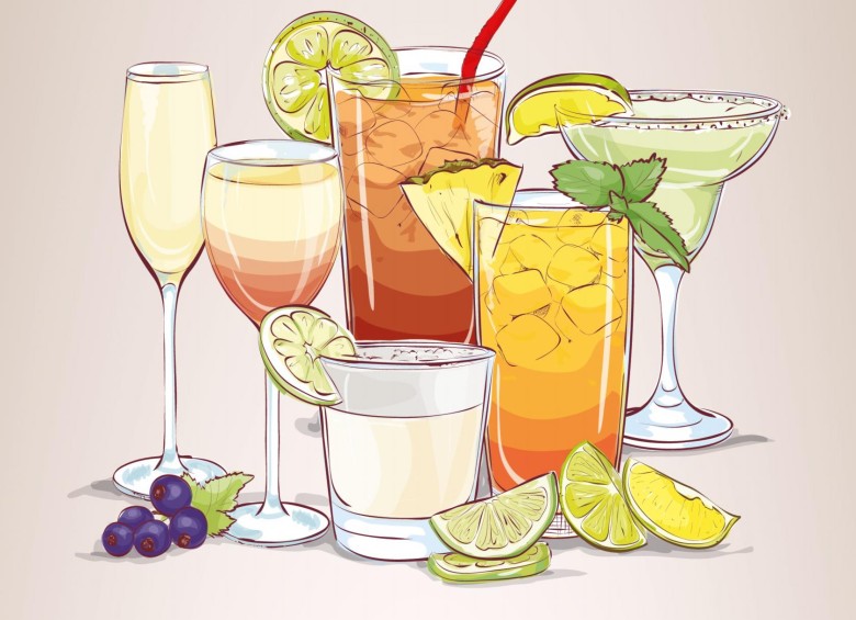 La especialidad del bartender está en saber cómo mezclar y servir los licores. Ilustraciones SStock.
