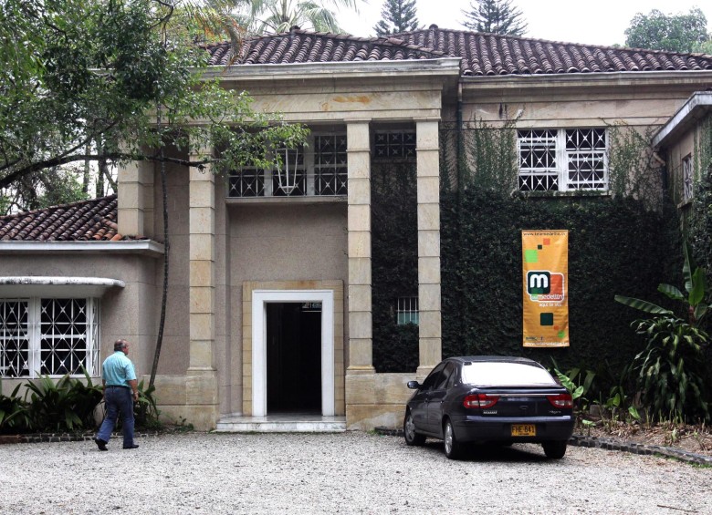 La mansión Montecasino, que actualmente es sede de Telemedellín, pasó este lunes a pertenecer a la Unidad para la Atención y Reparación Integral a las Víctimas. FOTO ARCHIVO