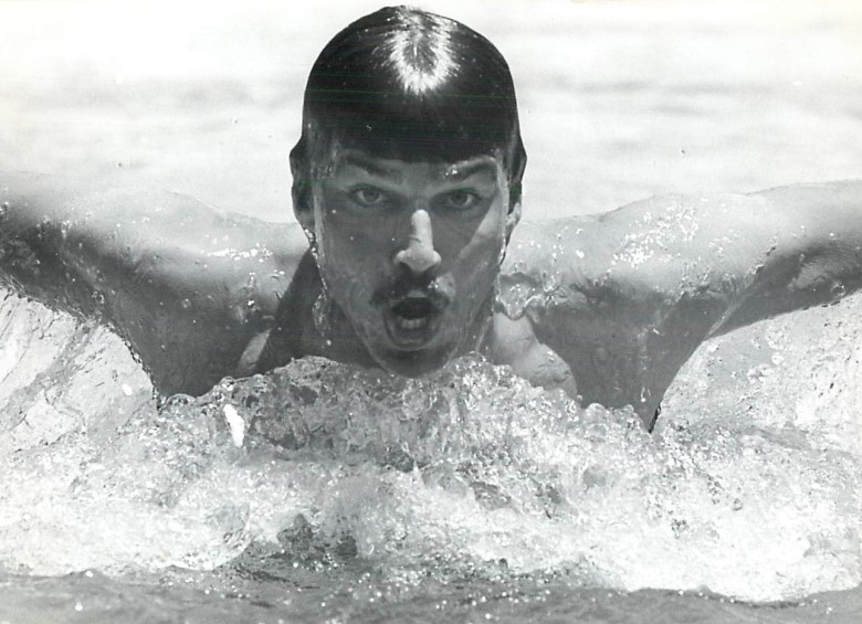 Mark Spitz era criticado por su bigote, pues en su época se creía que el exceso de pelo hacía más lentos a los nadadores. FOTO Archivo Histórico