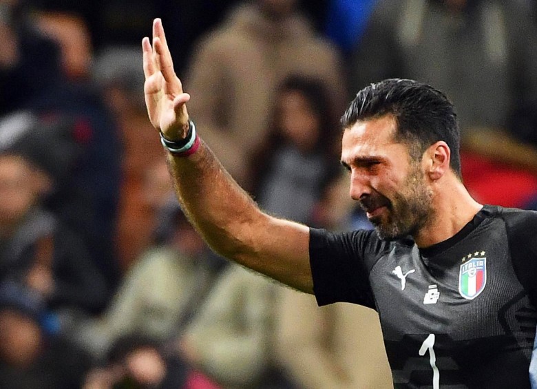 Buffon se despidió de la selección italiana en medio de lágrimas