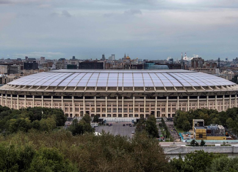 Así es el estadio que albergará la final del Mundial de Rusia