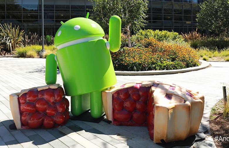 La versión más reciente de Android se llama Pie y corresponde a la novena. FOTO: Google. 
