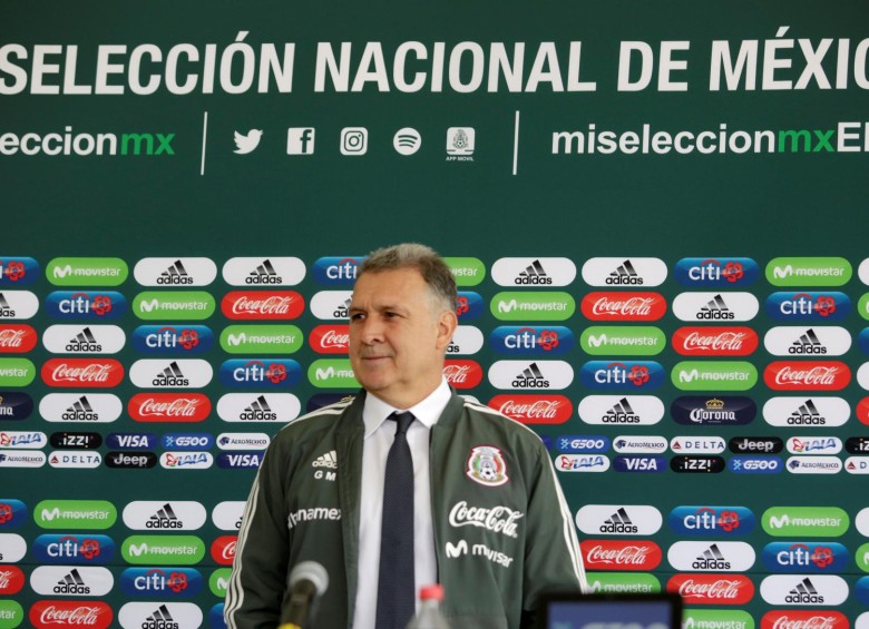 El Tata Martino asumió como seleccionador de México. FOTO REUTERS