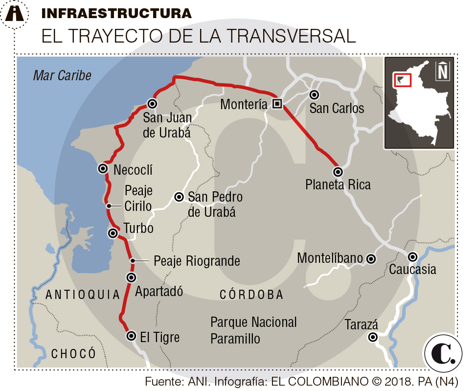 Traslado de peajes en Urabá no es viable: Agencia Nacional de Infraestructura