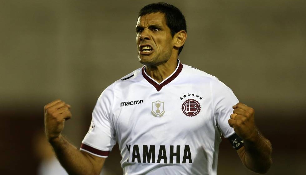 José Sand: El argentino es el tercer máximo goleador en la historia de Lanús y uno de sus últimos ídolos. Se vistió con la camisa del Cali. FOTO EFE