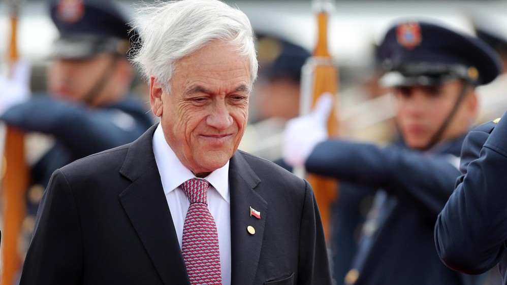 Sebastián Piñera, presidente de Chile. FOTO: EFE