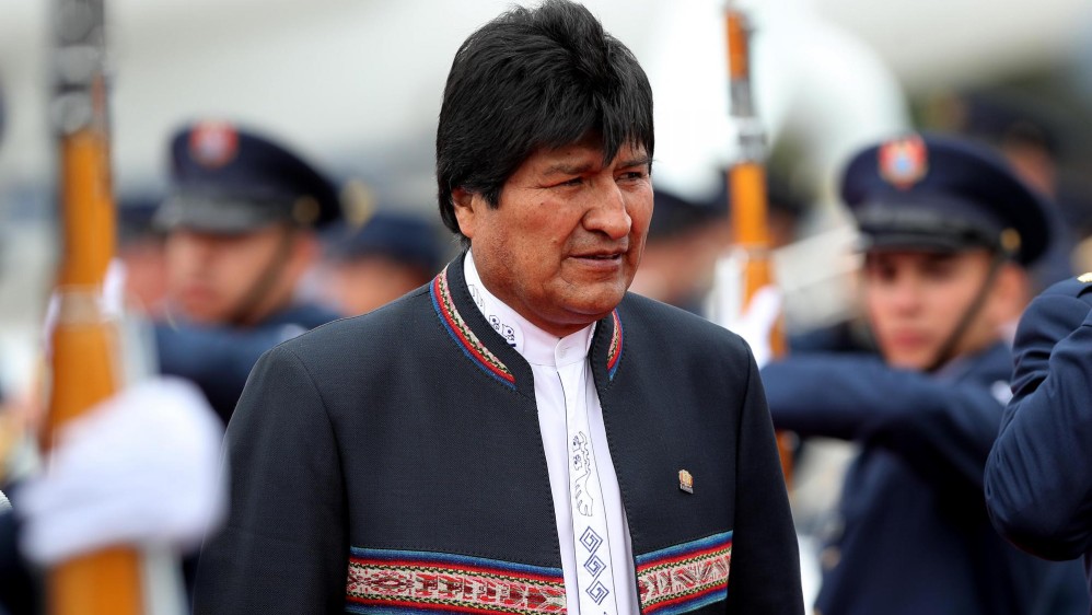 Evo Morales, presidente de Bolivia. FOTO: EFE