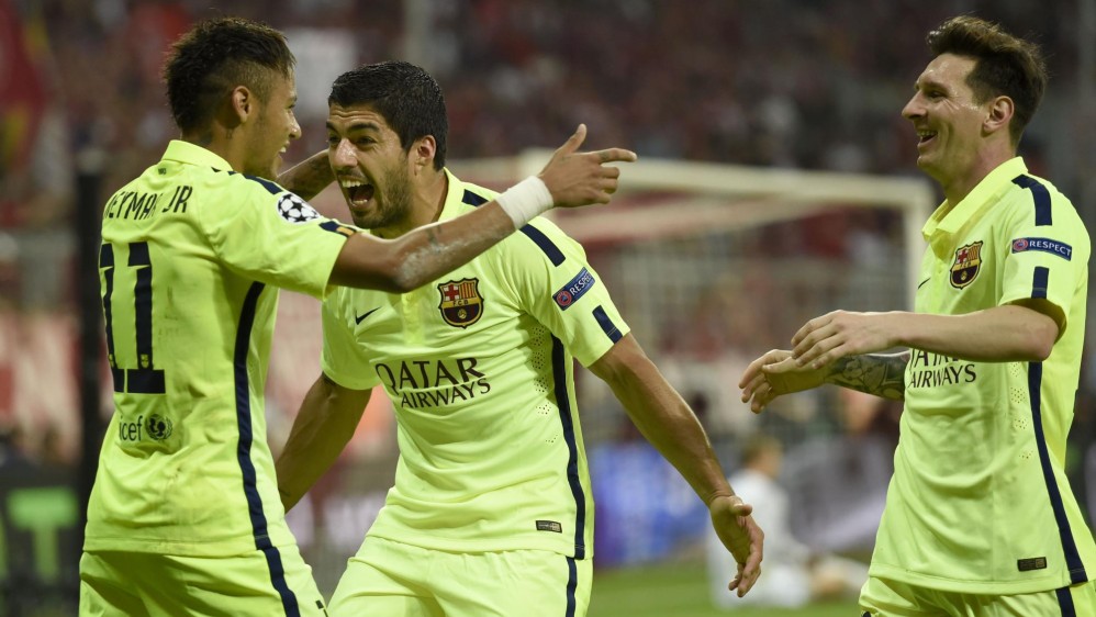 Barcelona clasificó a la final de la Liga de Campeones pese a caer 3-2 con un doblete de Neymar. FOTO AFP