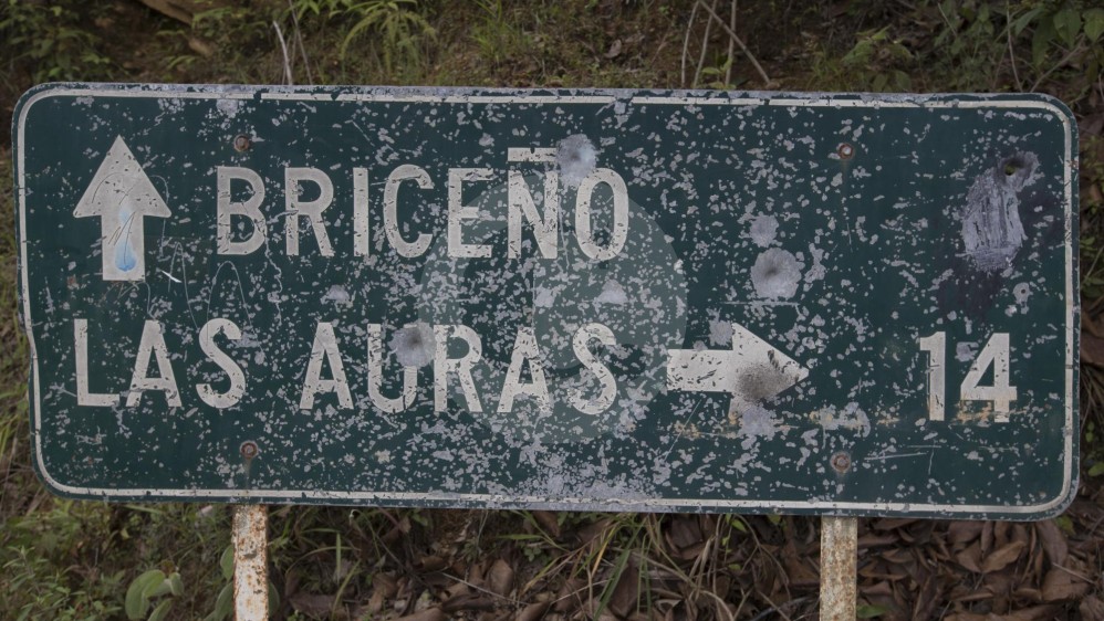 Uno de los sitios más críticos es el corregimiento Las Auras, donde los paramilitares hacen presencia desde 1998. FOTO: Donaldo Zuluaga.