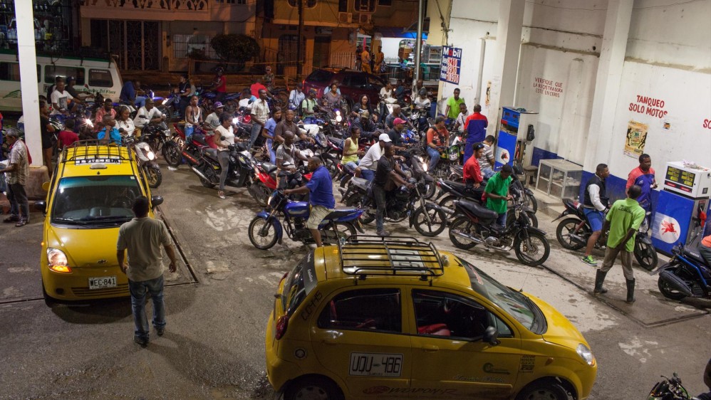 La clave del éxito de la movilización estuvo en que este año el Comité logró un acuerdo con los comerciantes para que se unan al paro: ellos detienen las ventas el miércoles y el jueves, y el fin de semana. Foto: El Murcy