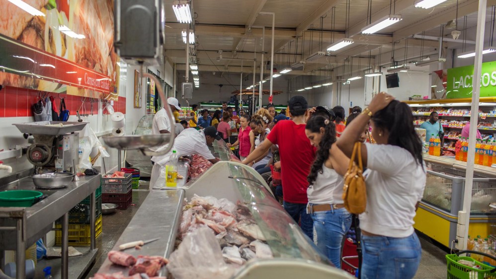 La clave del éxito de la movilización estuvo en que este año el Comité logró un acuerdo con los comerciantes para que se unan al paro: ellos detienen las ventas el miércoles y el jueves, y el fin de semana. Foto: El Murcy