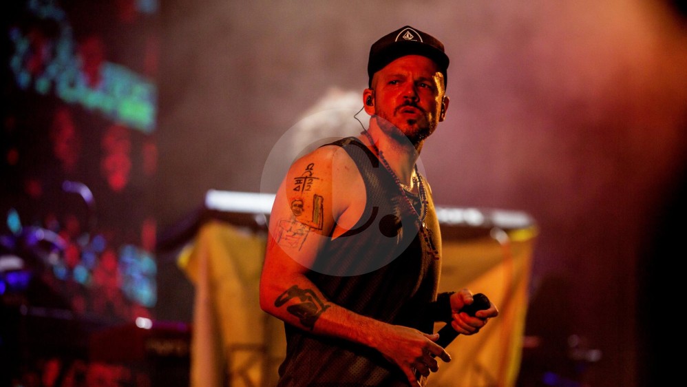 También cantó temas de Calle 13. FOTO Mario Valencia