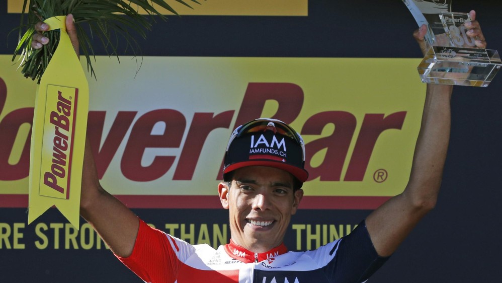 “Es un día increíble y un sueño cumplido”, declaró el colombiano tras la carrera. FOTO AP