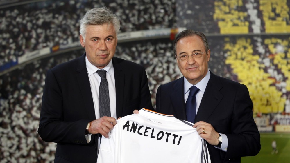 26 de junio de 2013: fue el día de la puesta de largo del proyecto de Ancelotti con su presentación, la confirmación de un radical cambio de rumbo en el modelo de técnico, gestión y estilo de juego. FOTO REUTERS