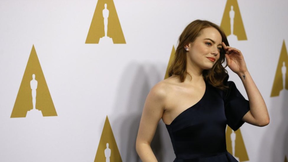La 89 edición de los Óscar tendrá lugar el 26 de febrero en el Teatro Dolby, de Hollywood, y se emitirá en directo en más de 225 países y territorios. Emma Stone nominada a mejor actriz. FOTO Reuters