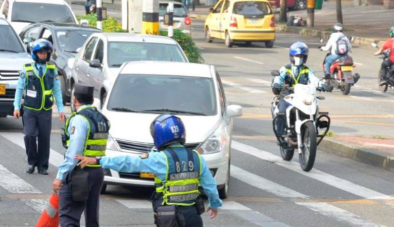 Conduzca con precaución, en Medellín los accidentes viales siguen disparados. FOTO: CORTESÍA