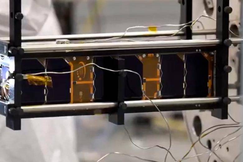 Esta es una de las imágenes del nanosatélite israelí desarrollado por la Universidad de Tel Aviv. FOTO EFE