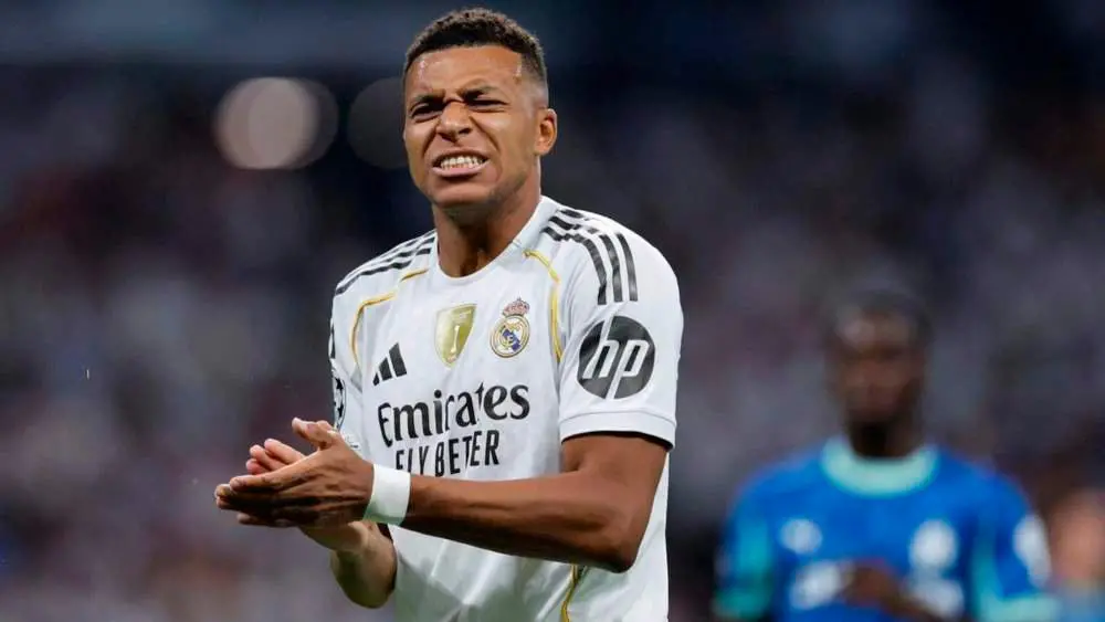 Hay preocupación en el Real Madrid por la lesión de Mbappé. FOTO GETTY