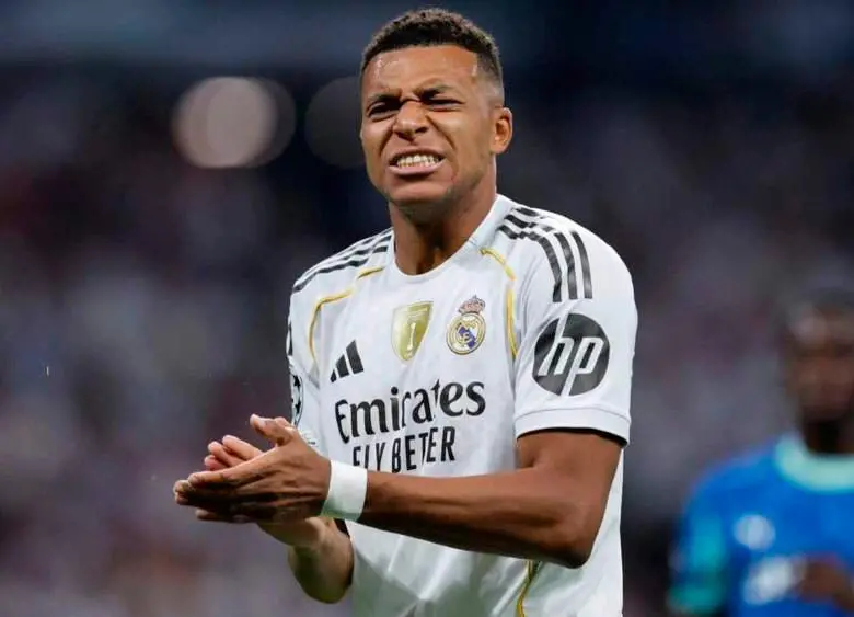 Hay preocupación en el Real Madrid por la lesión de Mbappé. FOTO GETTY