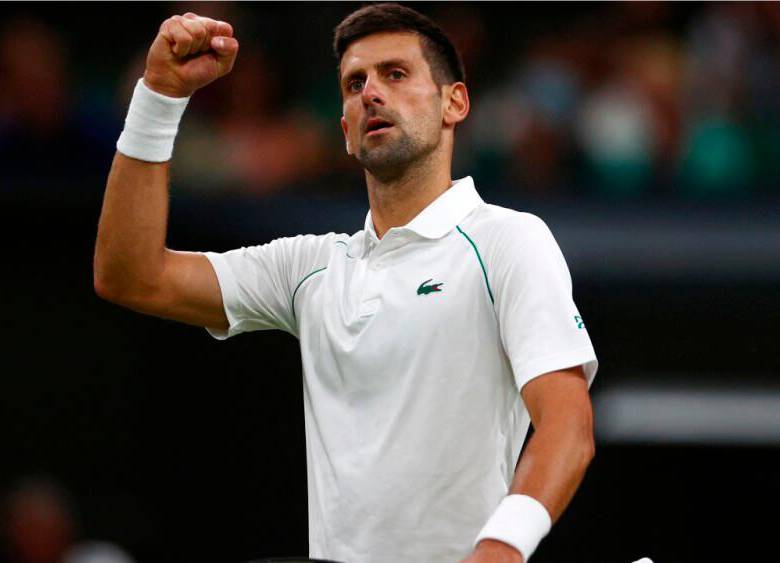 Novak Djokovic reveló secretos de su dieta. FOTO AFP