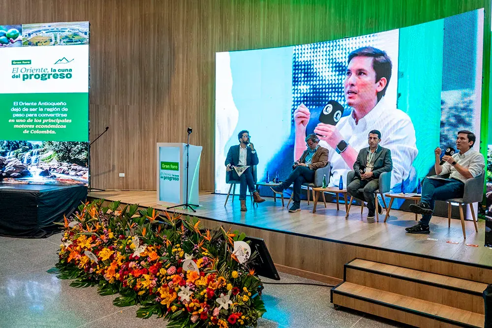 El gran foro Oriente, la cuna del progreso, fue una conversación amplia y diversa. Allí se reunieron los principales actores empresariales, de desarrollo y componente humano de la subregión antioqueña.