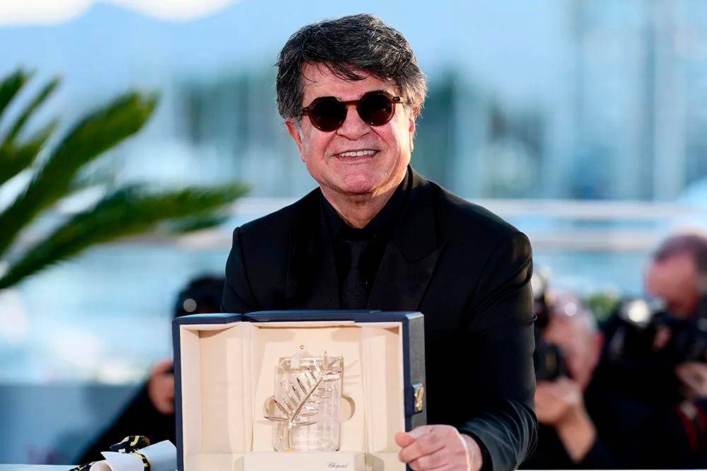 Jafar Panahi recibió el premio más importante de esta edición del Festival. Foto: Getty.