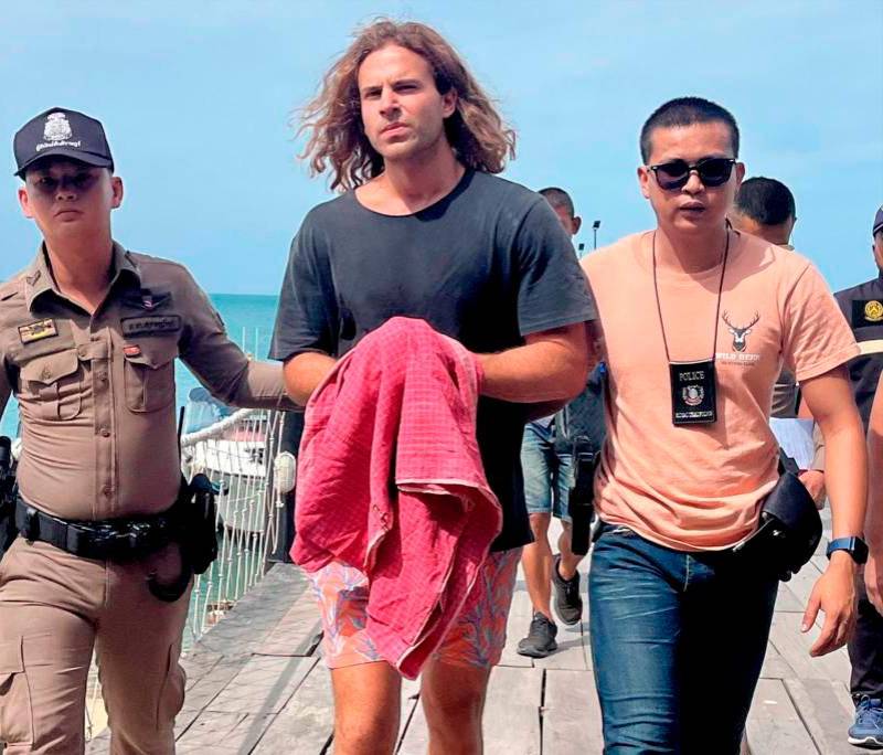 Daniel Sancho podría enfrentar cadena perpetua por el crimen cometido. FOTO: Colprensa