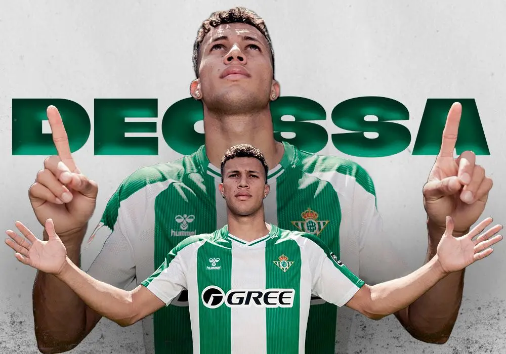 El futbolista caldense Nelson Deossa, de 25 años, firmó contrato con el equipo español por cinco años. Va hasta 2030. <span class="mln_uppercase_mln">FOTO</span> <b><span class="mln_uppercase_mln">Real Betis</span></b> 