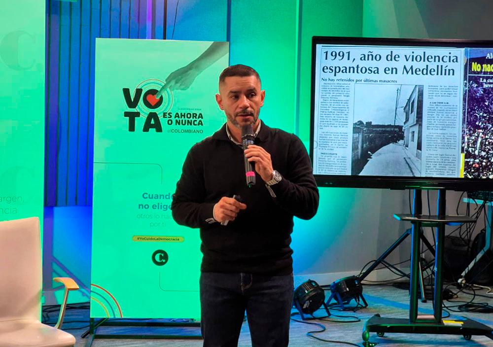 Alexander Garzón Lasso, director de In-sight Eafit, el centro de estudios en liderazgo de impacto, acerca de los programas de liderazgo juvenil en los años 80.