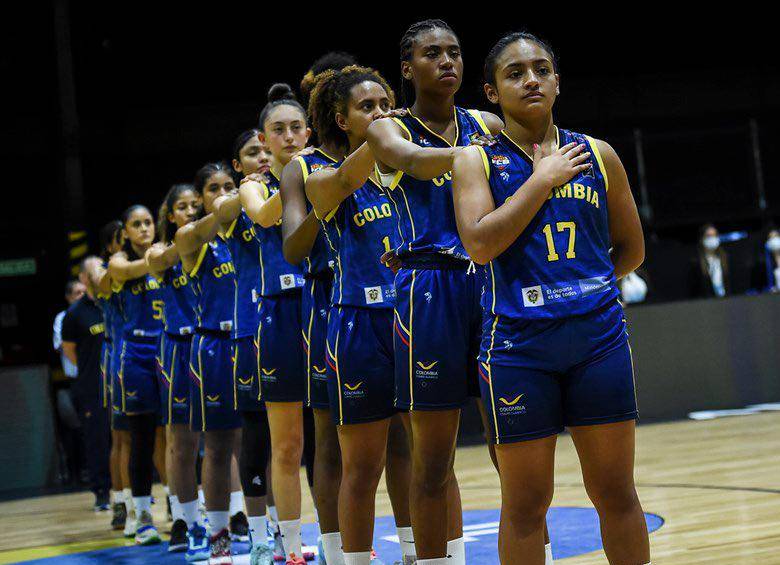 Colombia venció a Uruguay y se quedó con el tercer lugar del Suramericano disputado en Argentina. FOTO CORTESÍA FIBA 