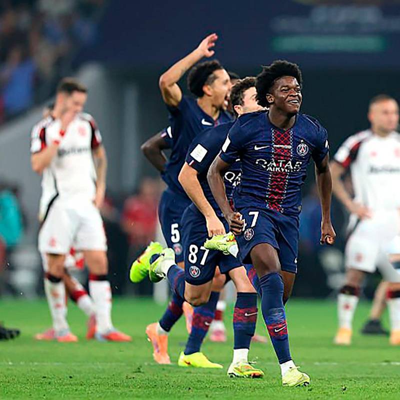 El PSG ganó la Liga de Campeones por primera vez y en la final de la Copa Intercontinental se impuso ante Flamengo de Brasil. FOTO GETTY