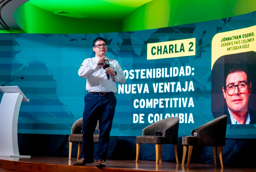 Charla 2: Sostenibilidad, la nueva ventaja competitiva por Antioquia Gold