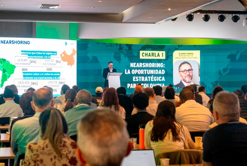 Charla 1. Nearshoring, la oportunidad estratégica para Colombia por Álvaro Concha
