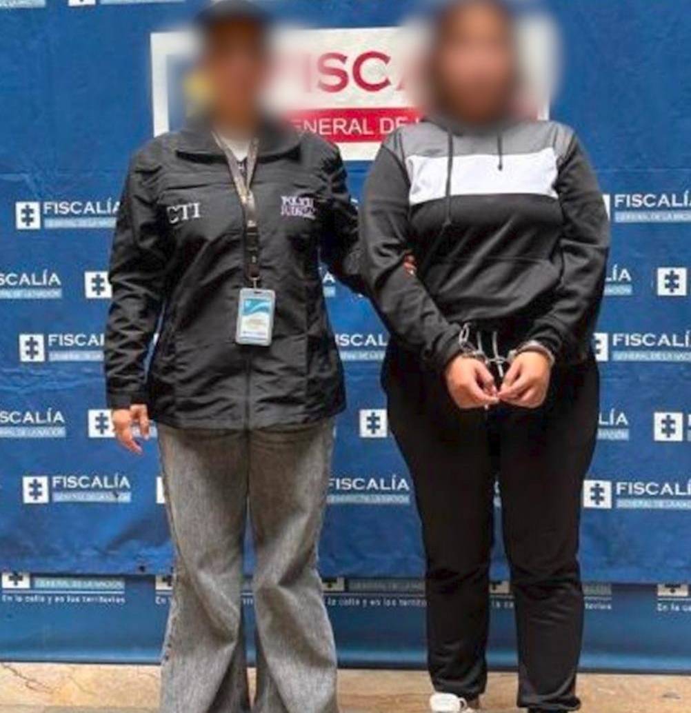 Mujer capturada en Medellín para pagar cárcel por la muerte de su hija pequeña. FOTO: EL COLOMBIANO