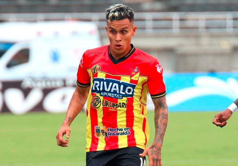 Juan David Ríos, volante del Pereira. FOTO DIMAYOR