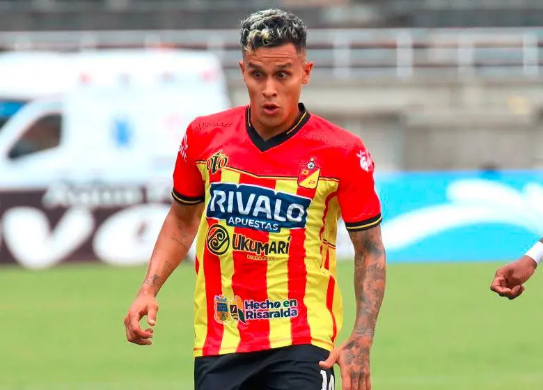Juan David Ríos, volante del Pereira. FOTO DIMAYOR