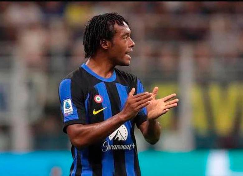 Juan Guillermo Cuadrado llegó esta temporada al Inter proveniente de Juventus. FOTO INTER DE MILÁN