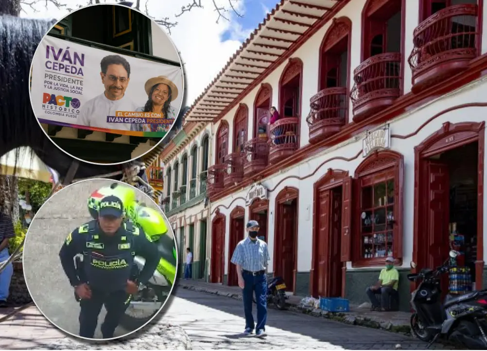 Aunque el presidente Gustavo Petro ordenó investigar el hecho por posible constricción irregular, el retiro se ordenó por un decreto que busca proteger el Centro Histórico como Bien de Interés Cultural. Fotos: Jaime Pérez Munévar, ilustración generada con IA y captura del video.