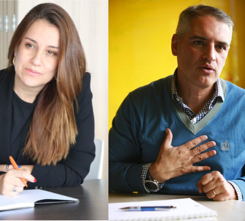 Lina Cuartas dejó este 14 de septiembre la jefatura de la Oficina Privada de la Gobernación de Antioquia de Andrés Julián Rendón. Fotos: Cortesía y El Colombiano