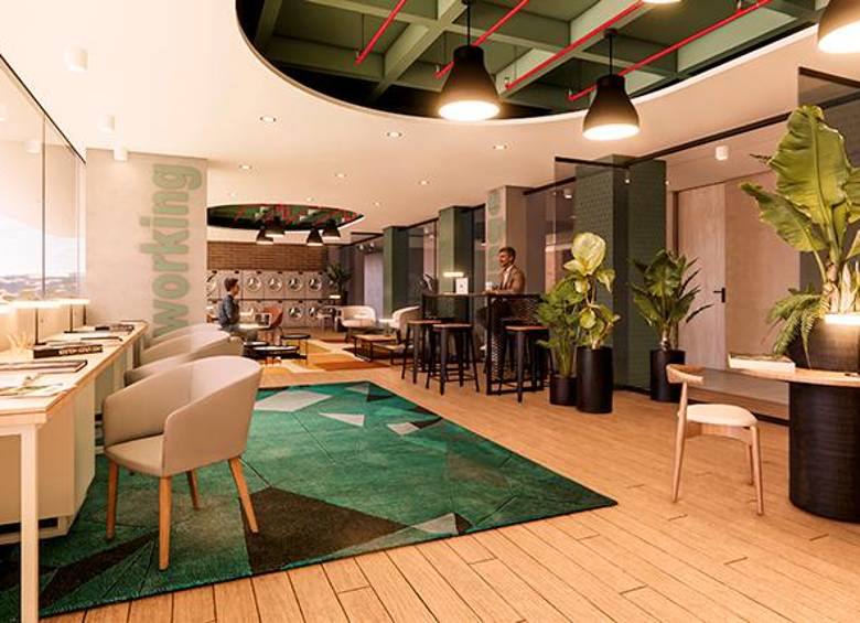 Así será Vive Living, proyecto de hospedaje de corta y larga estadía en el municipio de Envigado. FOTOS: CORTESÍA