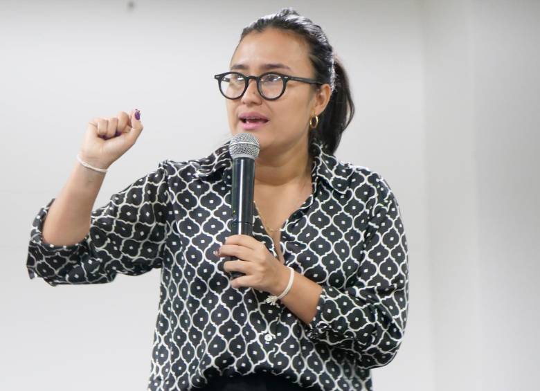 María José Navarro, superintendente Solidaria, señaló que, en muchas ocasiones, las cooperativas tienen debilidades administrativas y su idea es realizar jornadas preventivas para potenciarlas. FOTO CORTESÍA