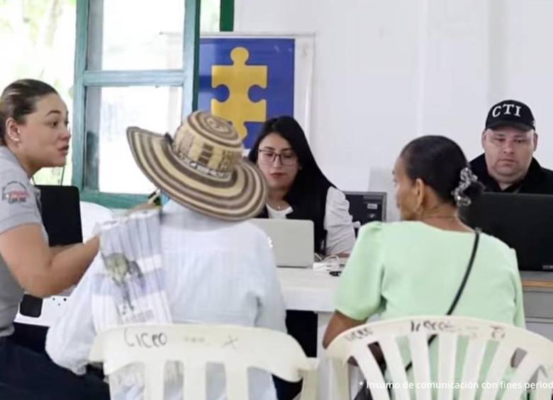 En la jornada se atendieron a los labriegos víctimas de la “Casa Castaño” y otros grupos paramilitares.