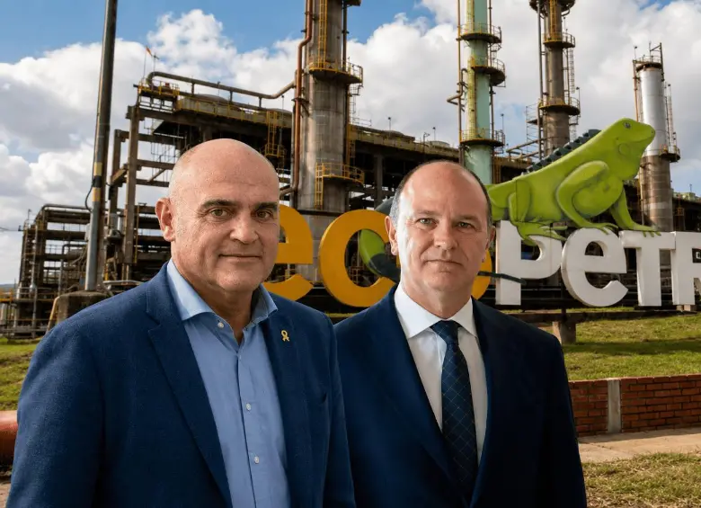 Veedurías señalan a Xavier Vendrell y Manuel Grau por presunta injerencia en contratos y cargos en Ecopetrol. FOTO: Colprensa y cortesía redes.
