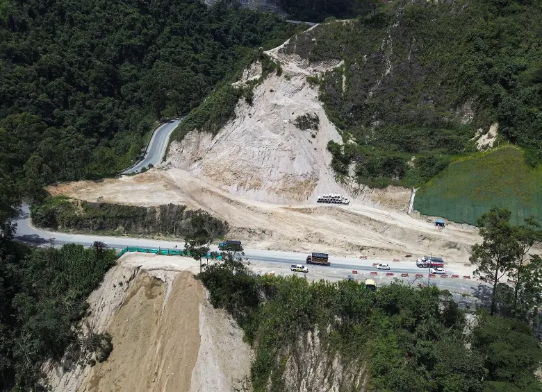 Sector Las Areneras de Amagá, parte de la polémica en la zona. Foto: Manuel Saldarriaga Quintero.