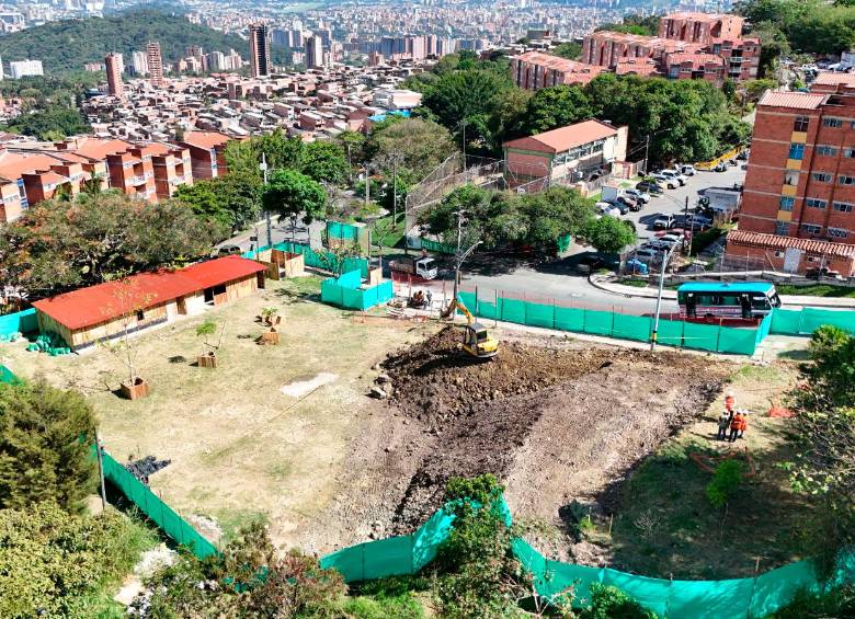 La obra beneficiará a un amplio sector de las comunas del Doce de Octubre y Robledo, en el occidente de Medellín. FOTO: CORTESÍA ALCALDÍA