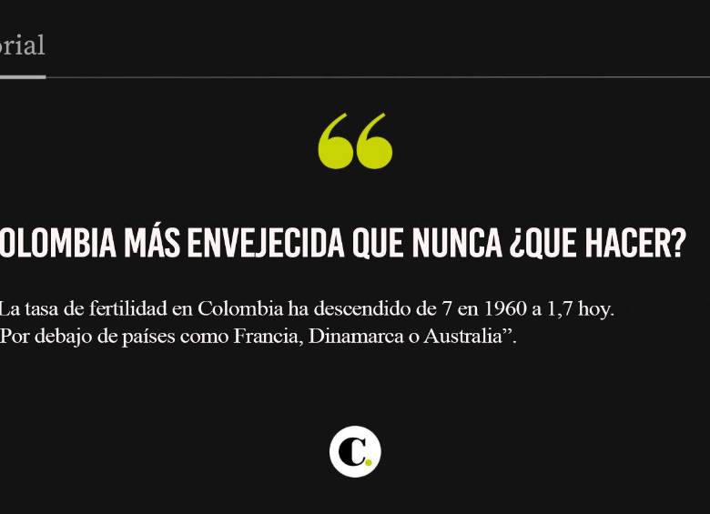 Colombia más envejecida, ¿qué hacer?