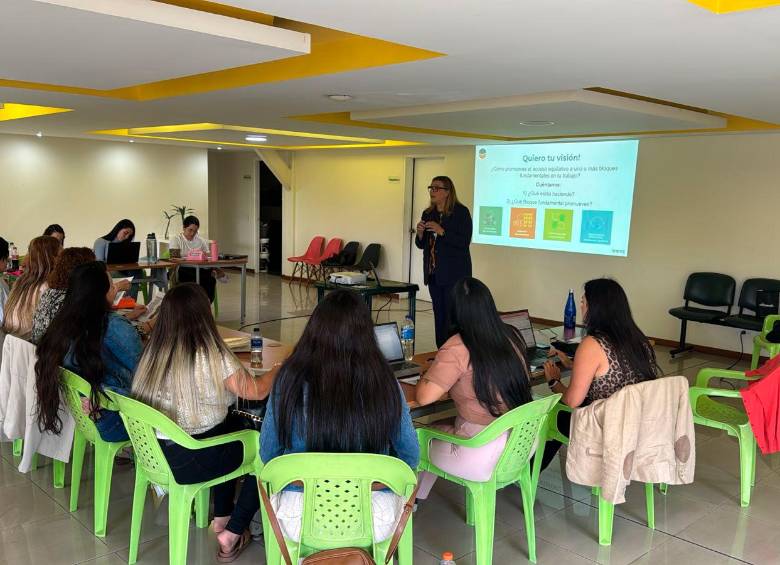 Los profesionales de la Fundación reciben capacitaciones periódicas con entidades nacionales e internacionales. FOTO: CORTESÍA